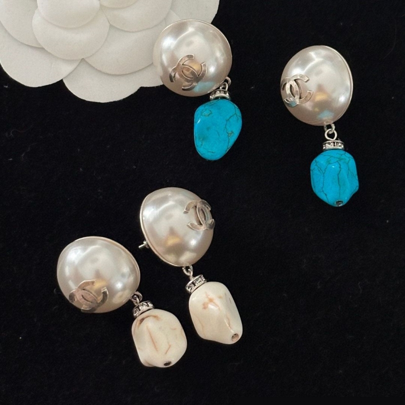 Ch*el earrings